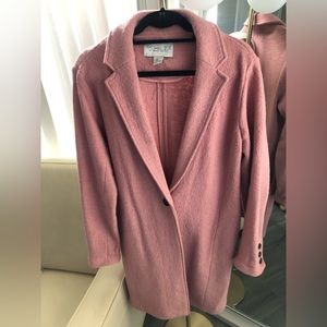 MUST GO - Rachel Zoe Pink Duster Jacket